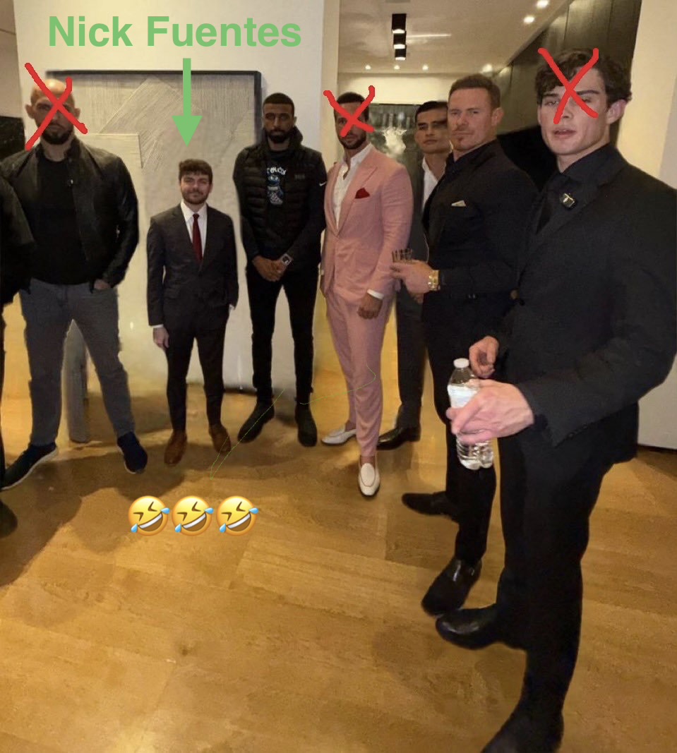 Here is the leader of racism in America, Nick Fuentes. All these hate pushers are often losers in real life so they spread hate towards others to feel better.