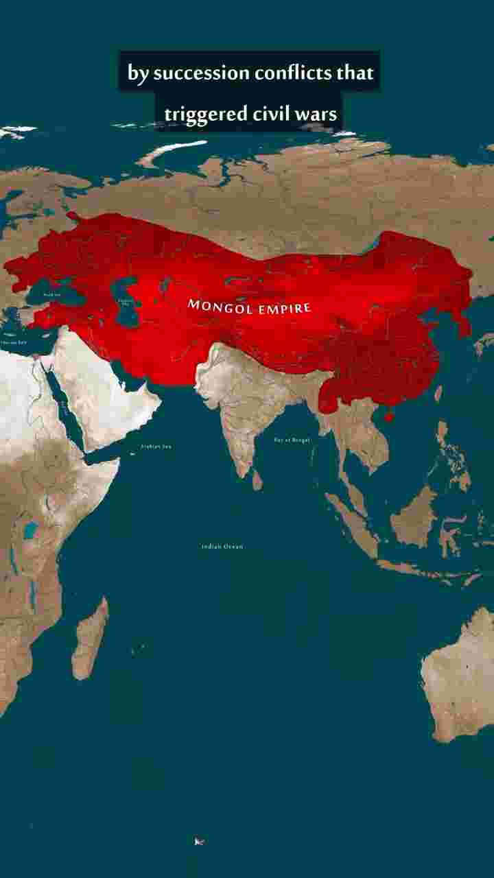 Video: How the largest contiguous empire ever fell, the Mongol Empire's fall