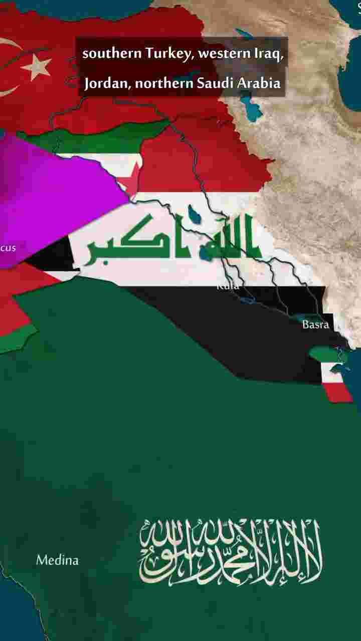 What is Greater Israel: the idea of Israeli state extending to include all Palestinian territory, Southern Turkey, all Lebanon, parts of Syria, Western Iraq, all Jordan, Northern Saudi Arabia, Kuwait and parts of Egypt including the Sinai Peninsula.