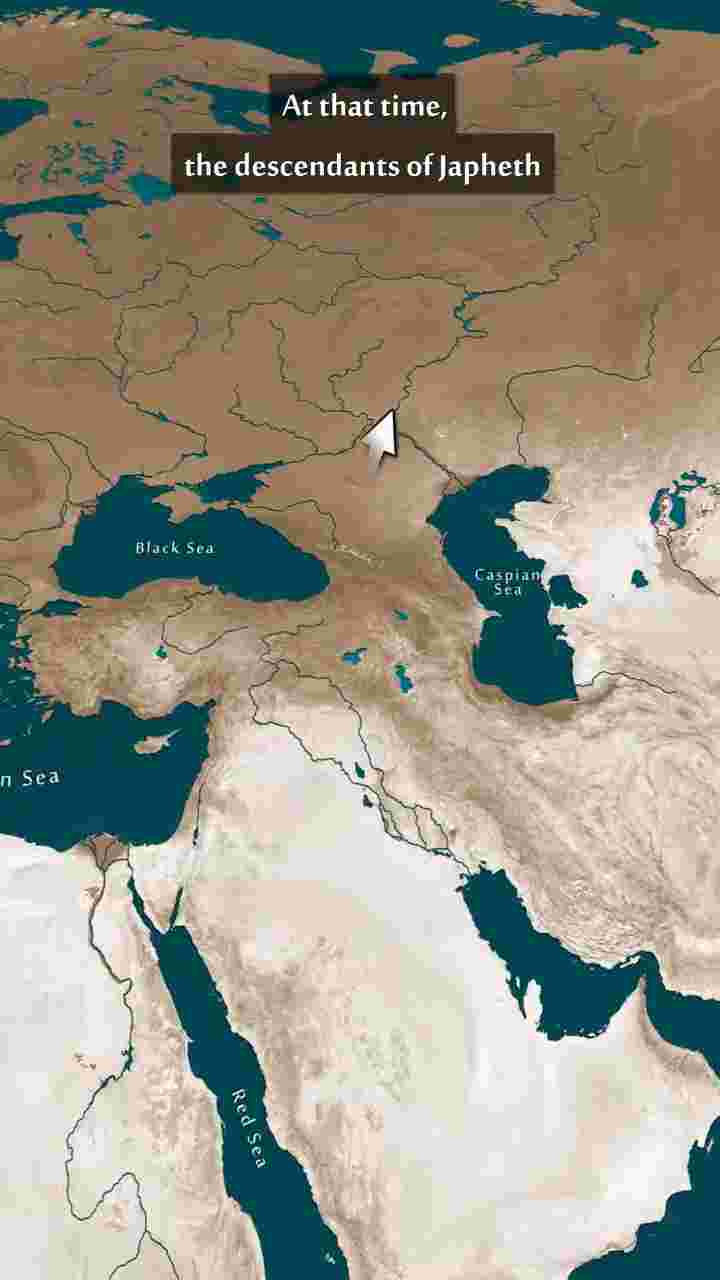 All humans are descendants of Noah according to Christianity, Judaism and Islam (Abrahamic religions)