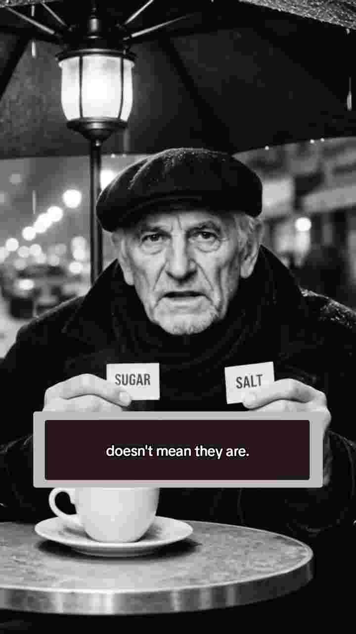 Words of Advice:  Some people smile to your face while envying you behind your back.
Salt and sugar look the same but taste will expose them.