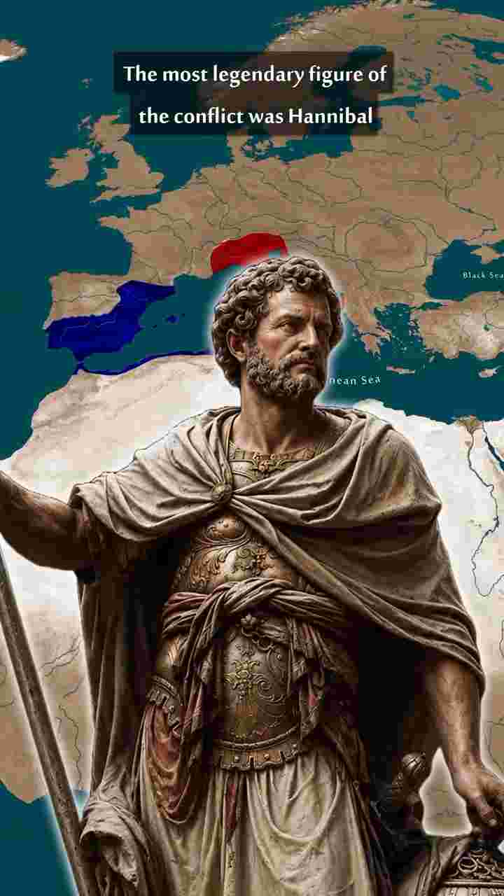 The Punic Wars between Rome and Carthage from 264 BC to 146 BC resulted in the total destruction of Carthage and established Rome as the dominant power of the Mediterranean