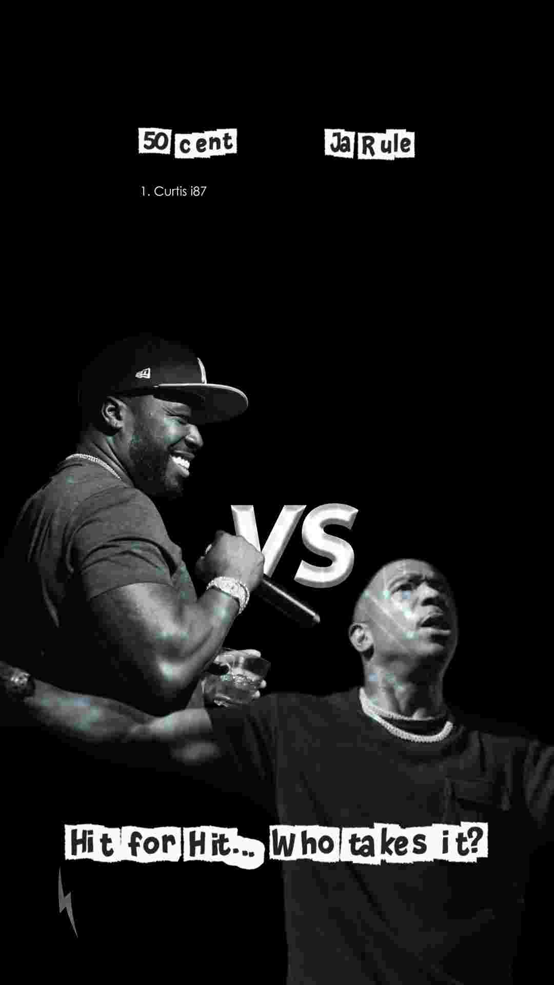 video: 50 Cent vs Ja Rule, hit for hit