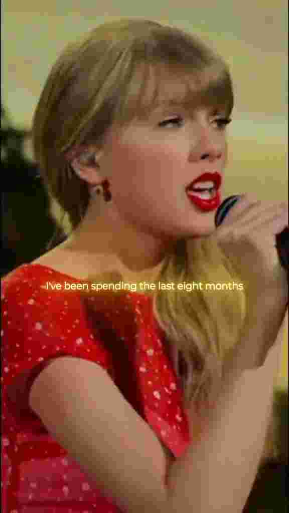 video: Taylor Swift - Begin Again chorus lyrics