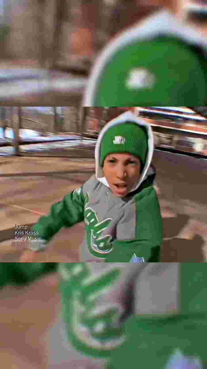 Kris Kross - Jump

We commence to make ya (jump, jump)
The Mac Dad'll make ya (jump, jump)
Daddy Mac'll make ya (jump, jump)
Kris Kross'll make ya (jump, jump)
Don't try to compare us (yeah) to another bad little fad
I'm the Mac and I'm bad, give you something that you never had
I'll make ya bump bump, wiggle and shake your rump
'Cause I be kicking the flavor that makes you wanna jump
How high? Real high, 'cause I'm just so fly
A young lovable, huggable type of guy
And everything is to the back with a little slack
'Cause inside out is wiggida, wiggida, wiggida wack
I come stompin' with somethin' pumpin' to keep you jumpin'
R&B, rappin' bull crap is what I'm dumpin'
Ain't nothin' sucker 'bout Kris Kross, we all that
So when they ask, "Do they rock?" Say, "Believe that"
The Mac Dad'll make ya (jump, jump)
Daddy Mac'll make ya (jump, jump)
Kris Kross'll make ya (jump, jump)
Uh-huh, uh-huh
(Jump, jump)
The Mac Dad'll make ya (jump, jump)
Daddy Mac'll make ya (jump, jump)
Kris Kross'll make ya (jump, jump)
I like my stuff knockin' (knockin')
I love it when the girlies be like jockin'
