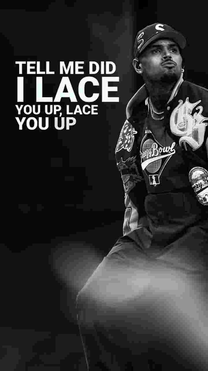 video: Chris Brown - Residuals chorus lyrics (Who's getting all my love)