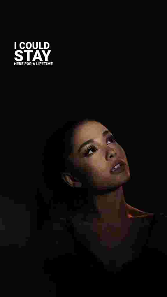 video: Ariana Grande - Stuck With You lyrics video