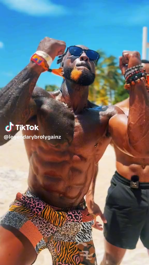 Exercises to get shredded (muscles that a well defined and big) by TikToker @brolygainzlegend