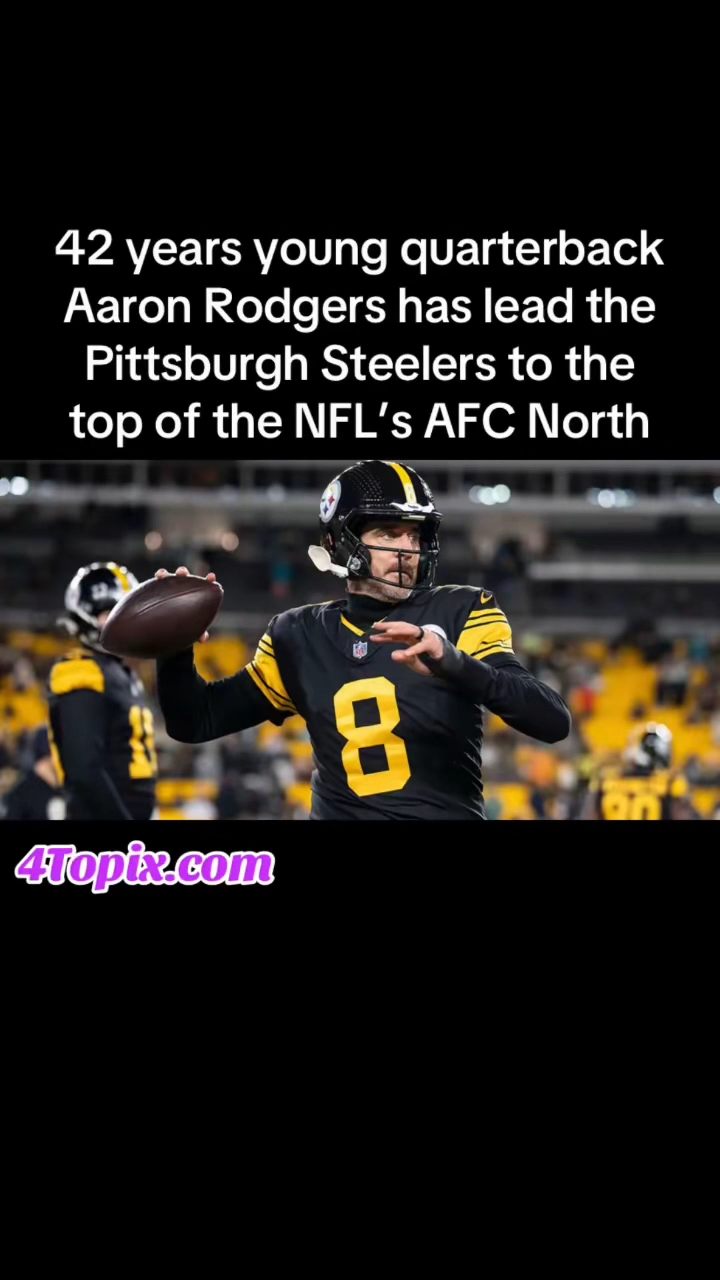 42 year old quarterbackAaron Rodgers is balling out, playing like a boss  🏈 🫡