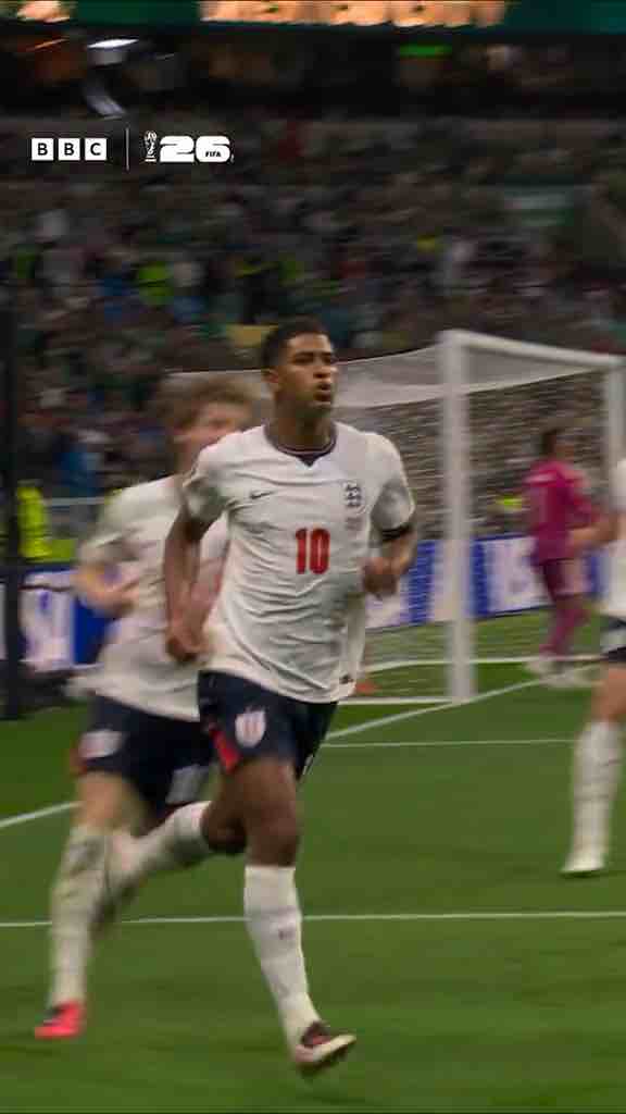 Jude Bellingham’s first goal for England vs Mexico World Cup game round of 16
