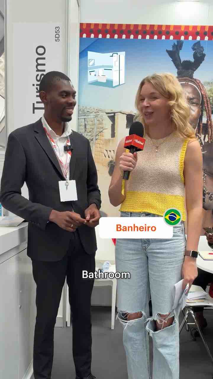 Brazilian Portuguese vs Angolan Portuguese video with English translations