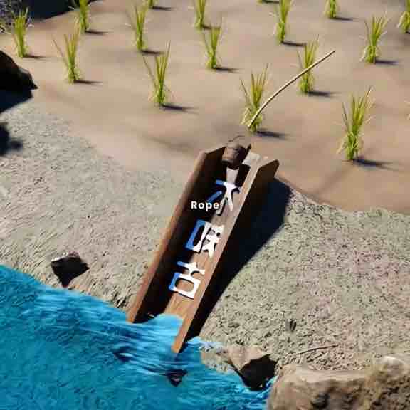 How Ancient China Invented a Self-Powered Water Pump (waterwheel chain pump)