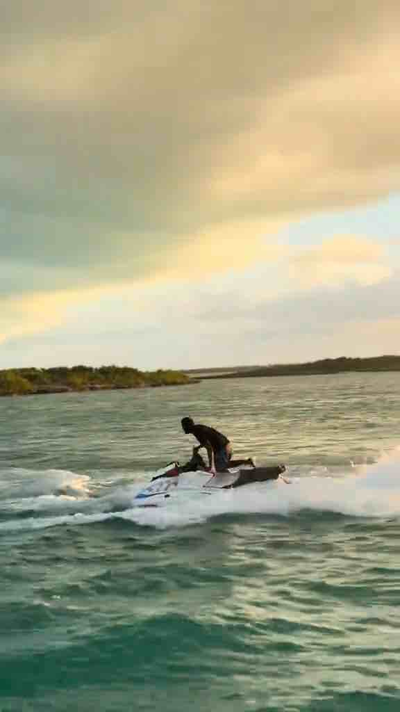 Turks and Caicos - jet ski vibes (song: Ice On My Baby by Yung Bleu)