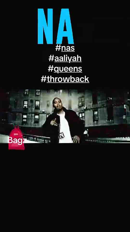 Nas and Aaliyah song – You Won’t See Me Tonight