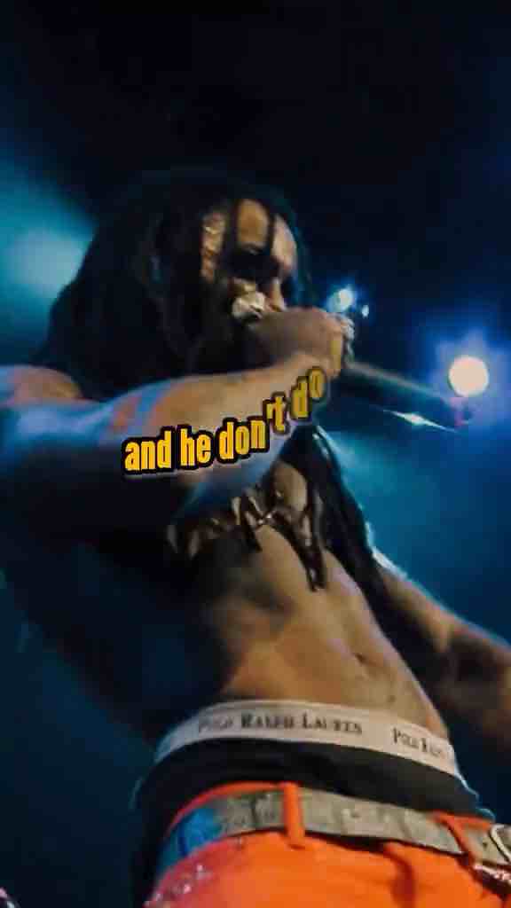 Lil Wayne - Shawty say the nigga that she with ain't shit
Shawty say the nigga that she with ain't this
Shawty say the nigga that she with can't hit
But shawty, I'ma hit it, hit it, like I can't miss
And he can't do this (ugh), and he don't do that
Shawty need a refund, need to bring that nigga back
Just like a refund, I make her bring that ass back
And she bring that ass back, because I like that
Shawty want a thug
Bottles in the club

- from Lil Wayne ft Static Major - Lollipop