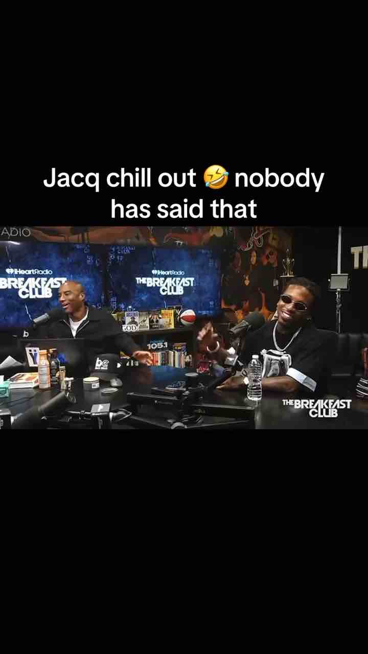 The king of R&B! You talking about Jacquees? Charlamagne tha God and Jacquees discuss on the Breakfast Club.