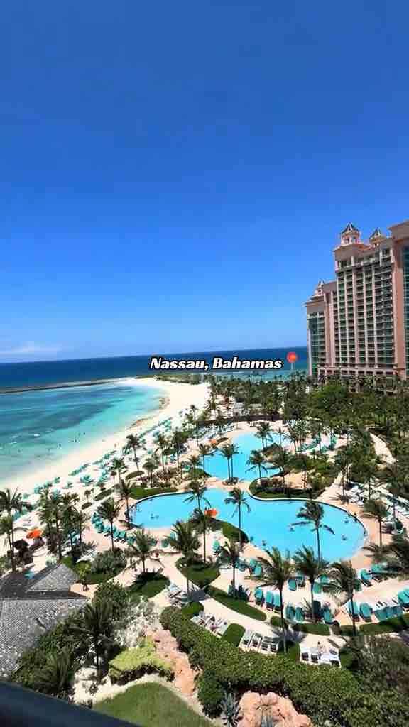 I’m in the Bahamas where are you? Toronto? The UK? What you had for lunch, Chick-fil-A?