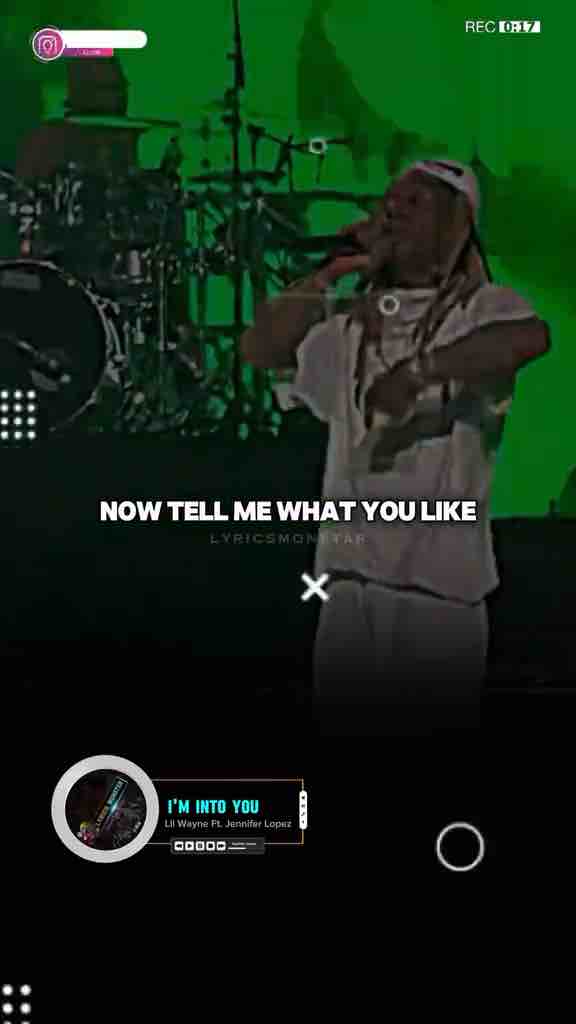 Lil Wayne – “I’m Into You” verse lyrics (Jennifer Lopez song)
