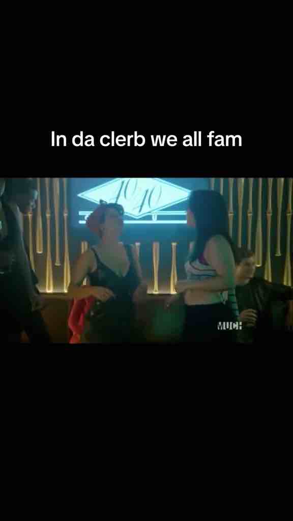 In the clurb, we all fam: from sitcom the Broad City, season 3 episode 7