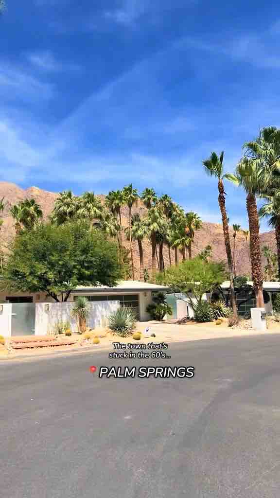Palm Springs, city in the Sonoran Desert of Southern California