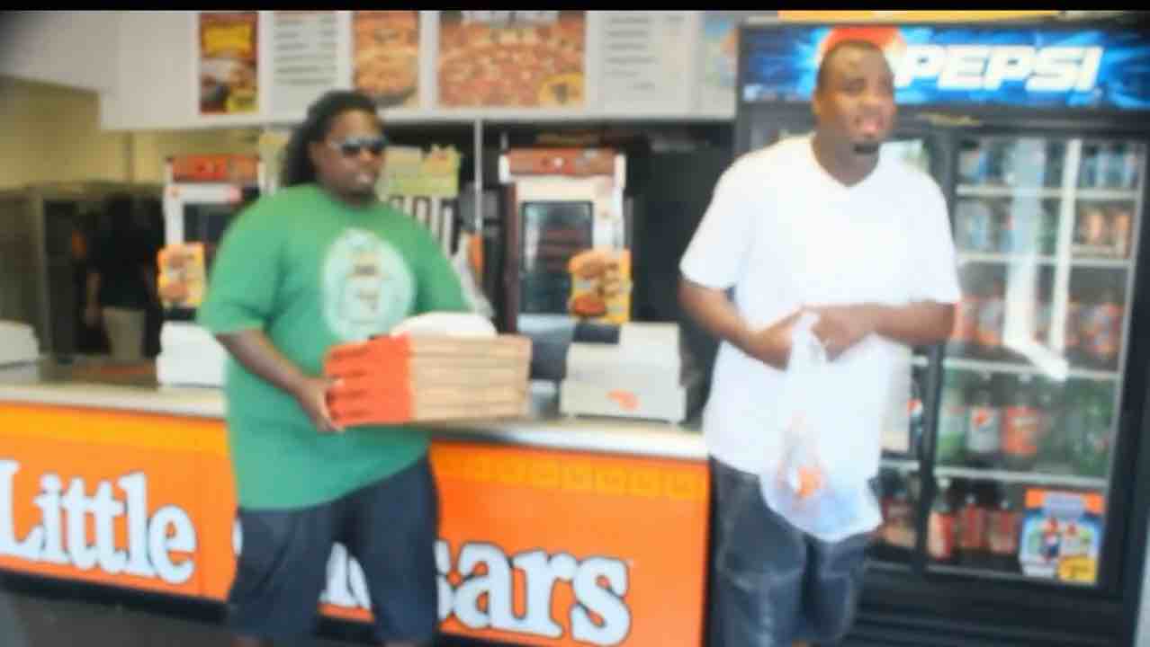 I’m riding around with that pizza, you know it’s from Lil Caesars (Little Caesars) – by @RawIsLaw69

Remix of Cashin’ Out by Cash Out