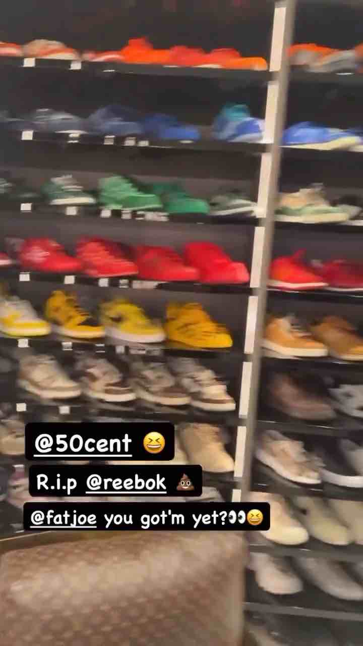Rick Ross disses 50 Cent for saying the G-Unit Reebok’s 2026 are sold out.