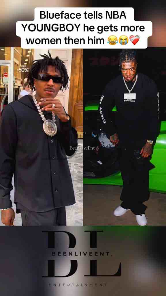 Youngboy NBA and Blueface argue about who has more bitches and the baddest bitches