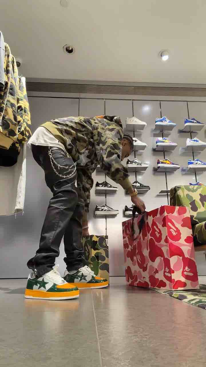 Soulja Boy dance to Bathing Apes 19 years after its release - legend 🫡