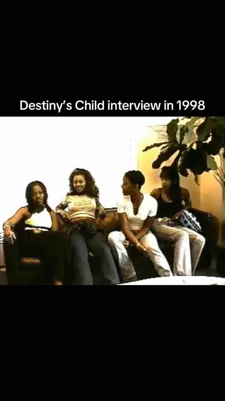 Destiny’s Child interview when members were 16 and 17 years old (1998)