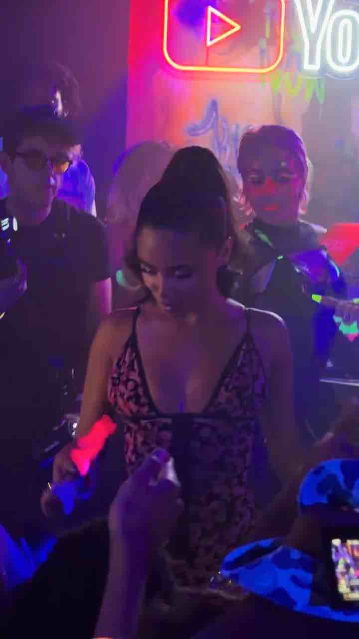Tyla performs Chanel in New York at the listening party of her album A*Pop