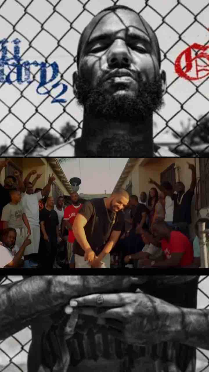 Drake’s verse and chorus on The Game’s song “100”