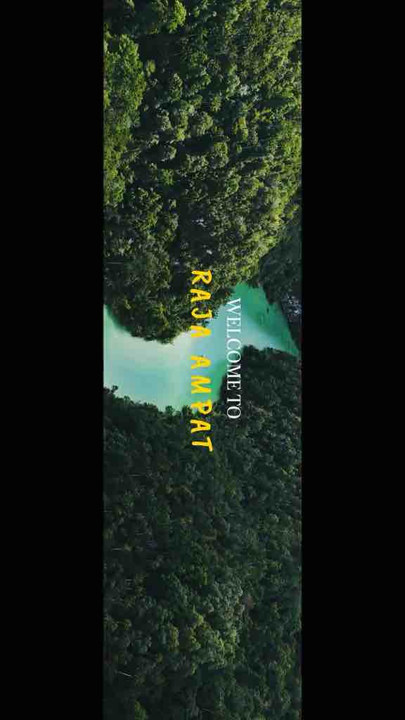 Video of Raja Ampat in Indonesia