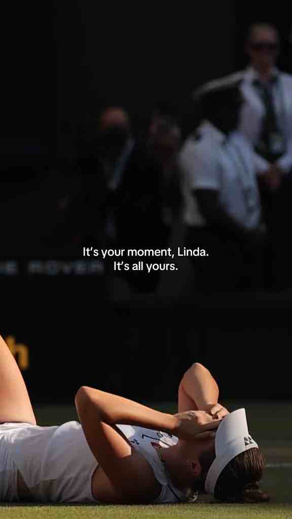 The moment Linda Noskova won the Wimbledon women’s singles championship