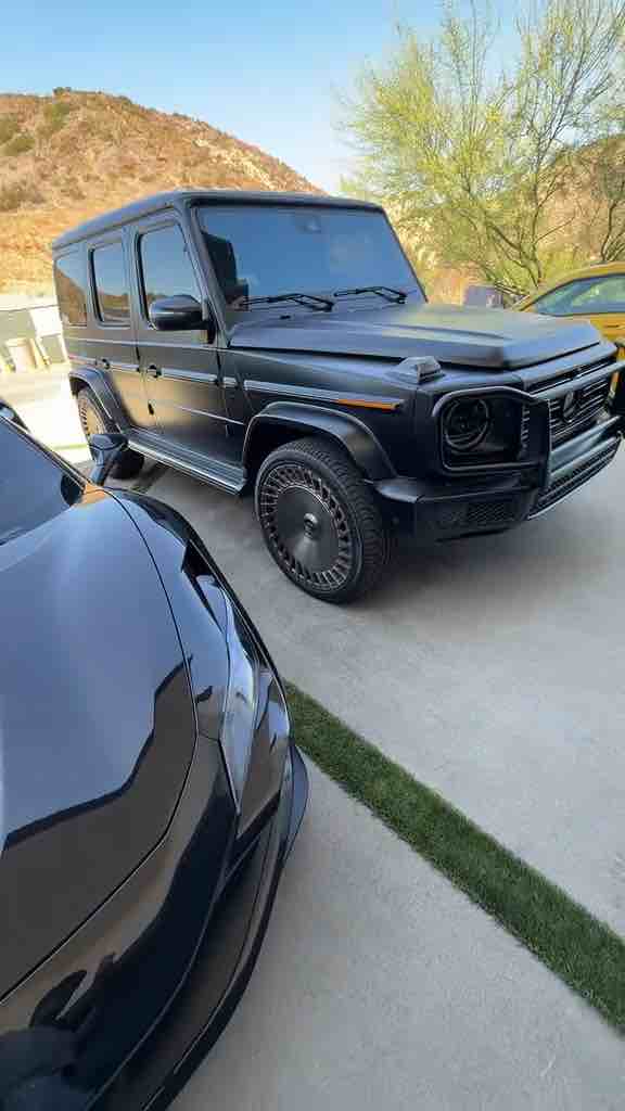 Wiz Khalifa car collection (even has black and yellow cars)