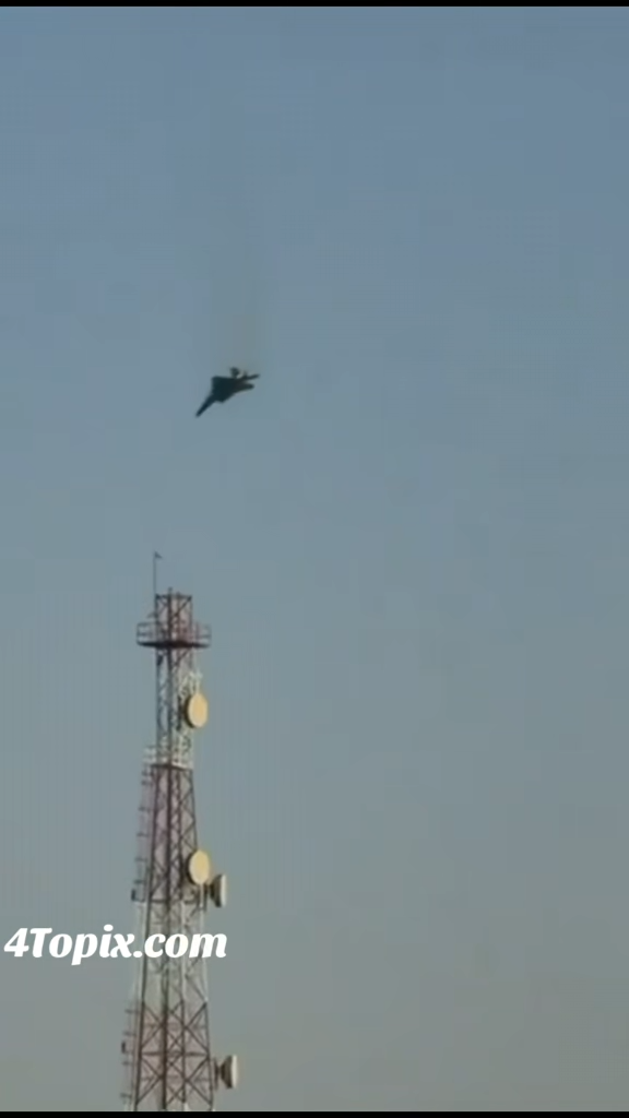 American fighter jet crashing in Kuwait during Iranian missile attack